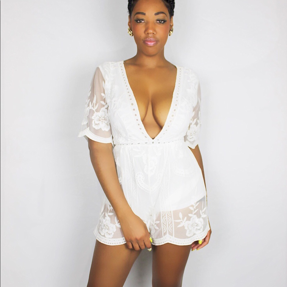 Lacey Romper